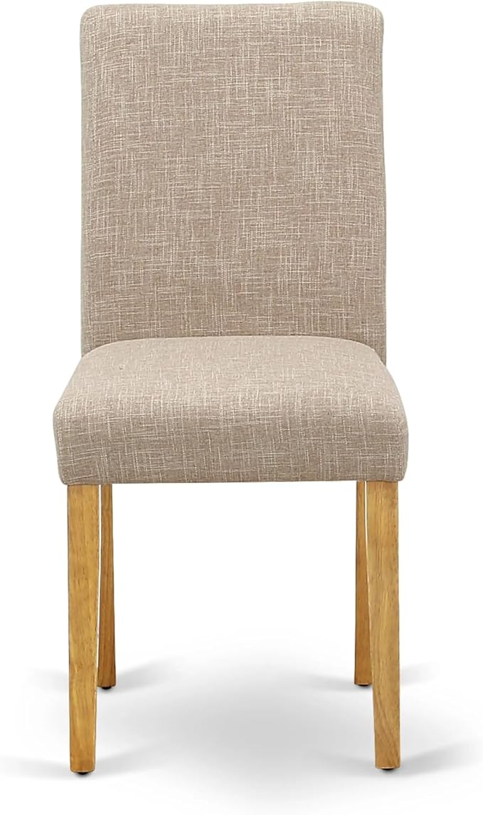 East West Furniture ABP4T04 Abbott Parson Dining Chairs - Image 4