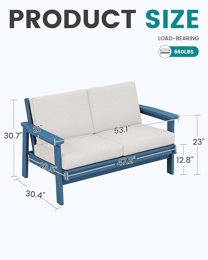 SERWALL Patio Furniture Set - Image 3