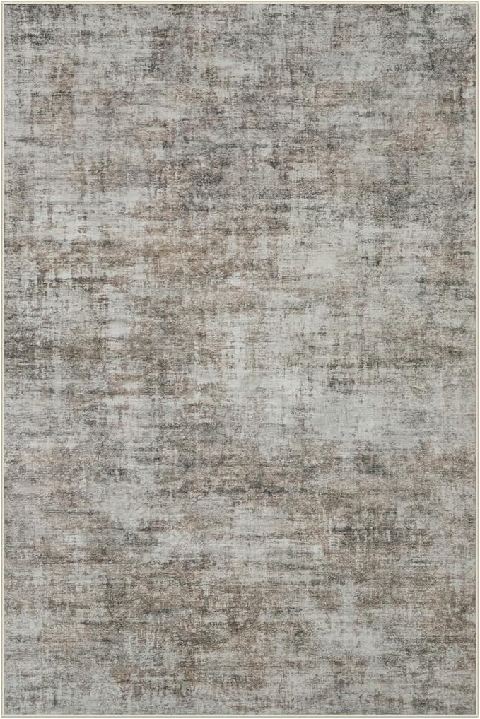 6x9 Area Rugs Washable Rug: Large Modern Abstract Living Room Rug Soft - Image 2