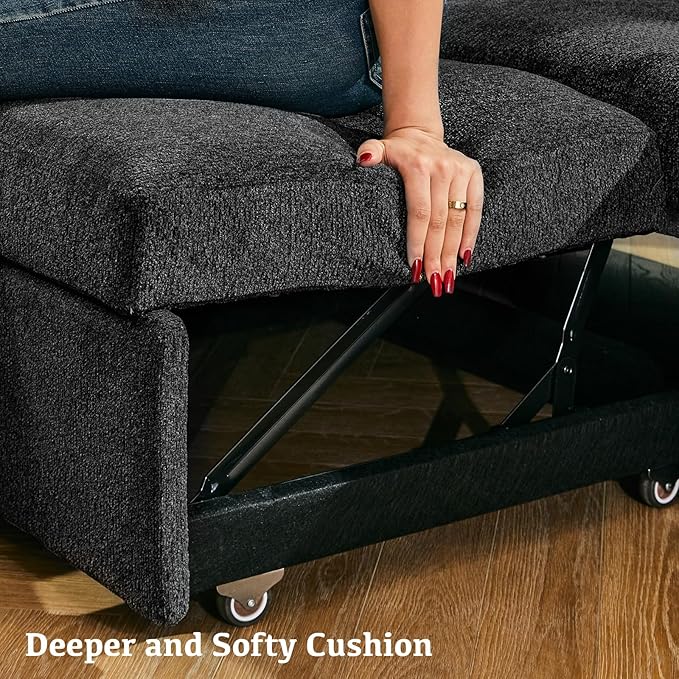Belffin Modular Sectional Sleeper Sofa Bed - Image 5