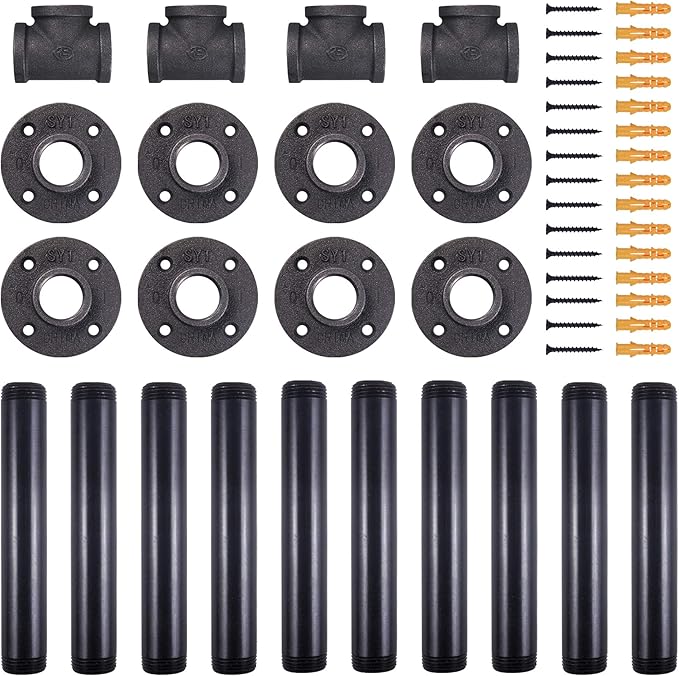 16'' Hight H-Shape Industrial Table Leg Set - Image 4