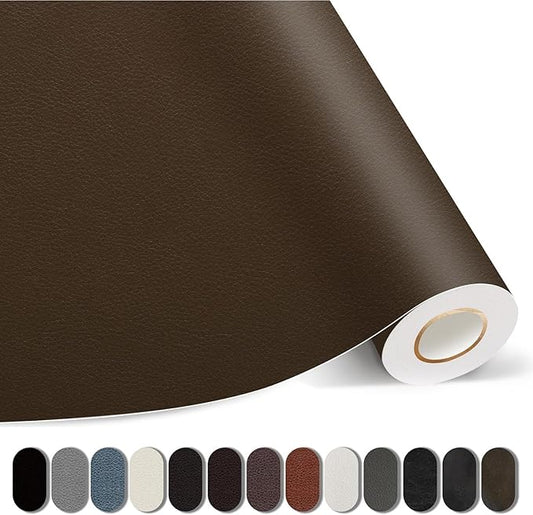 Kangshoon Leather Repair Patches, 35X79 Inch Self-Adhesive Leather Repair Tape by GiveYourFurnitureaNewLife