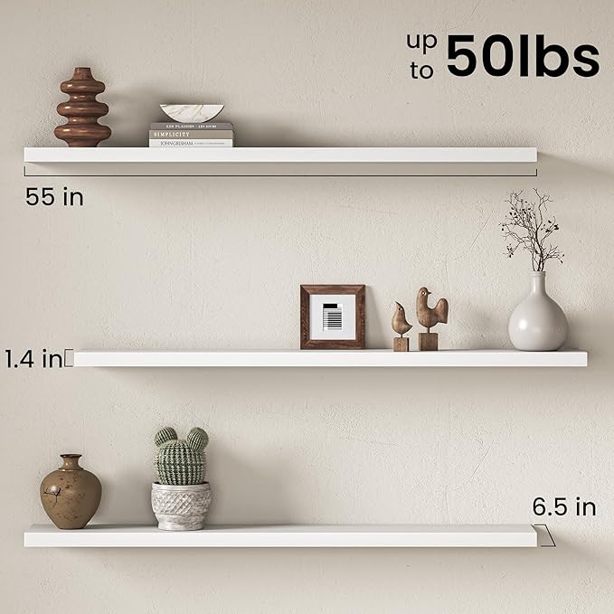 Fun Memories 55 Inch Floating Shelves - Image 3