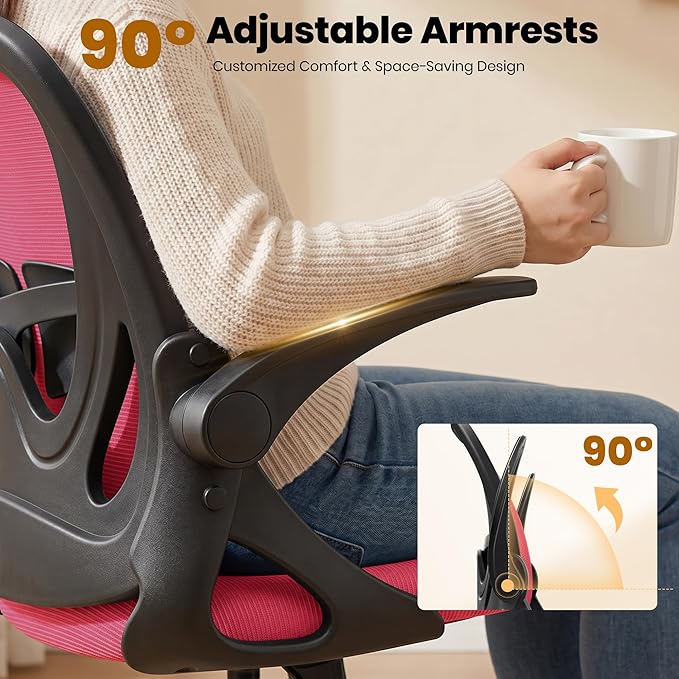 Primy Drafting Chair Tall Office Chair - Image 9