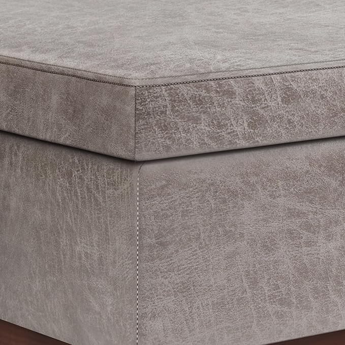 SIMPLIHOME Owen Lift Top Coffee Table Storage Ottoman - Image 6
