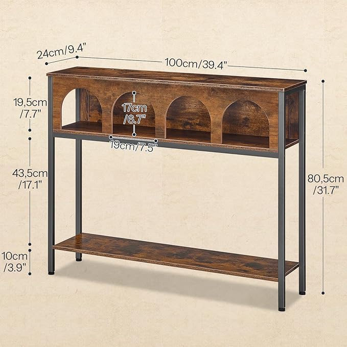 HOOBRO Console Table, Entryway Table - Image 3