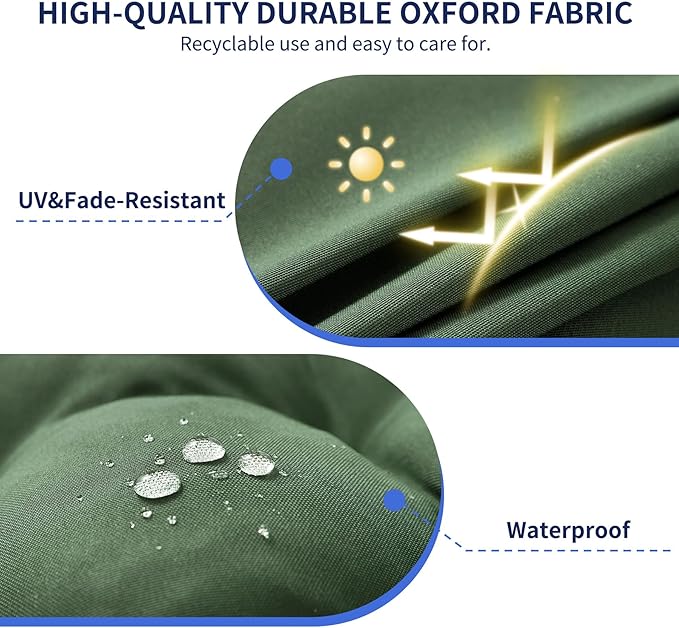 IPYNBAP Outdoor Bench Cushion, Waterproof Bench Cushion - Image 4