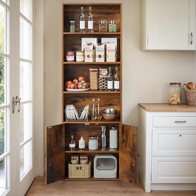 Furniwell Industrial Bookshelf and Bookcases - Image 5