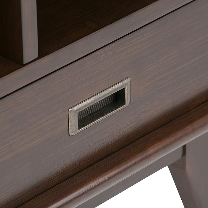 SIMPLIHOME Draper 22 inch Mid-Century Modern 6 Cubbie Bookcase - Image 8