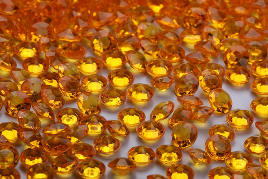 2000 pcs/Pack Wedding Table Scatter Confetti Crystals Acrylic Diamonds 8 mm Rhinestones for Wedding, Bridal Shower, Vase Beads Decorations (8mm, Bisque)