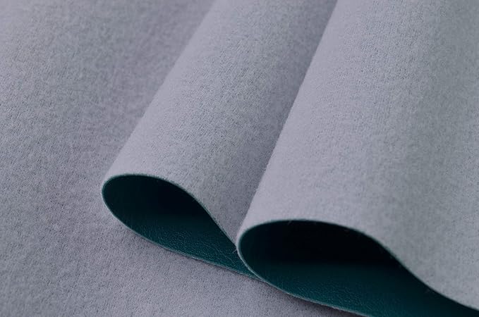 Wento Thick Faux Leather Fabric Soft Skin Grain PU Leather - Image 4