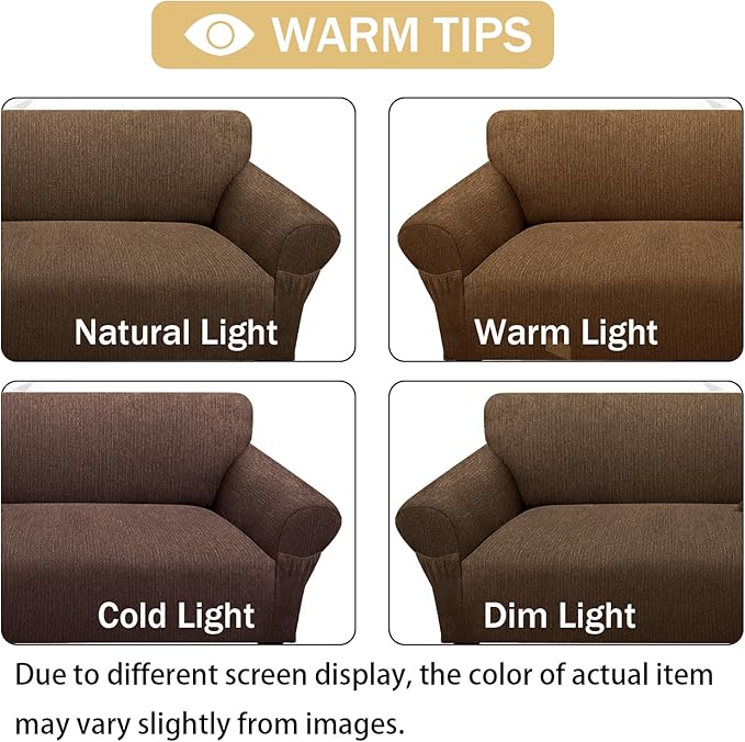 Armchair Slipcover with 1 Pillow Cover - Image 6