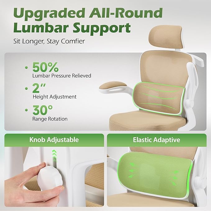 AreShark Office Chair Ergonomic Desk Chairs - Image 4