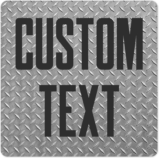 Custom Sign, Custom Street Sign, 11 Font Colors, 13 Font Styles, 4 Hole Options, 22 Sizes, 36x36 Inches, Rust Free DiBound, Fade Resistant, Made in USA by My Sign Center (Diamond Metal)