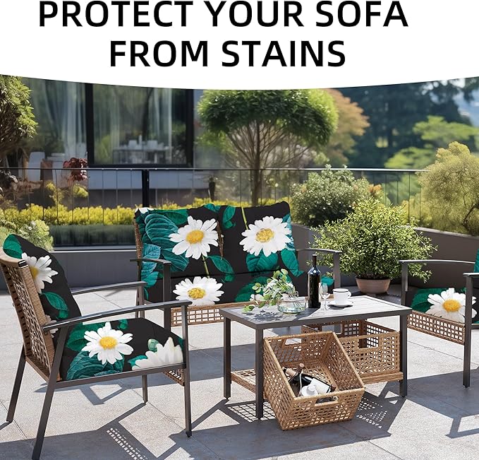 Outdoor Cushion Covers Set, Replacement - Image 4