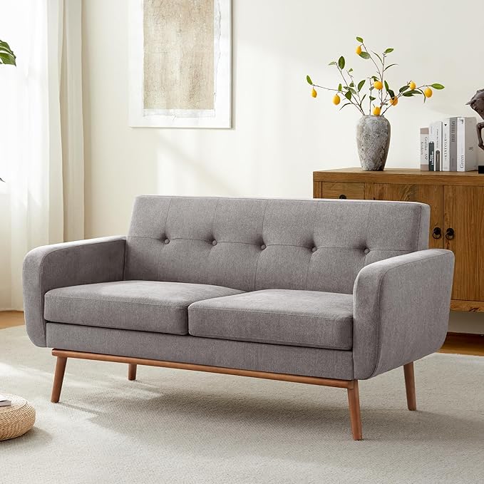 HUIMO Sofa Couch, Mid Century Modern Sofa - Image 7