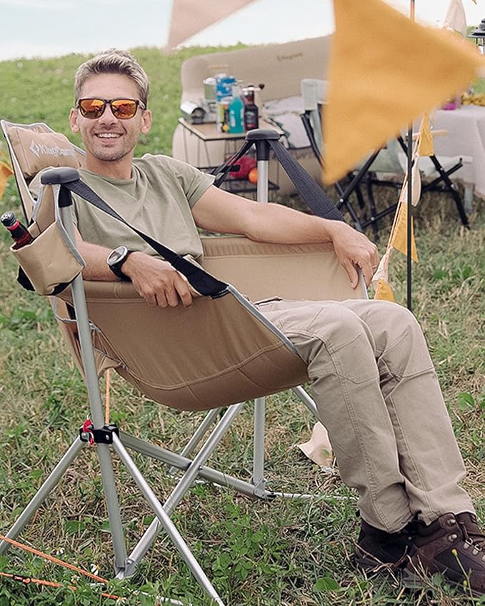 KingCamp Hammock Camping Chair, Swinging Portable Camp Chairs - Image 2