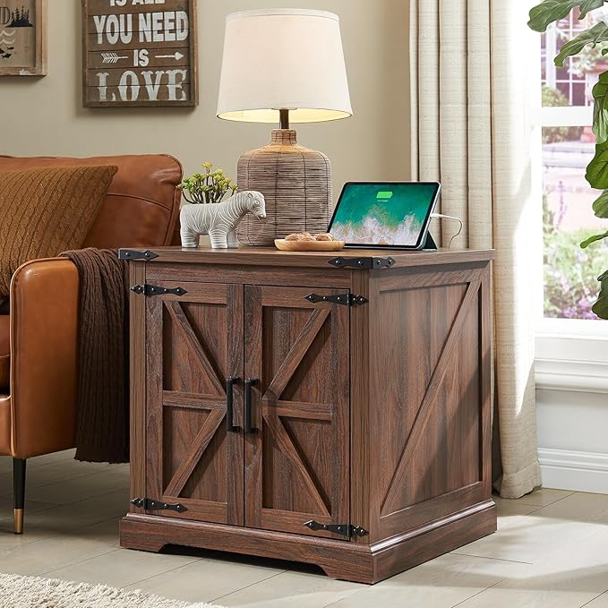 Barnyatoh Farmhouse End Table by Barnyatoh