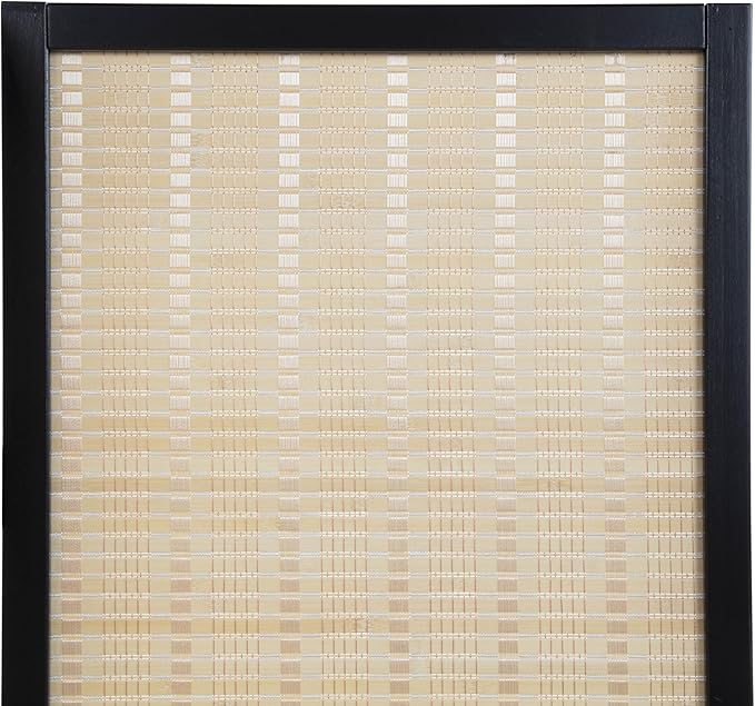 Roundhill Furniture Inkwell 4-Panel Bamboo Room Divider, Folding Portable - Image 6
