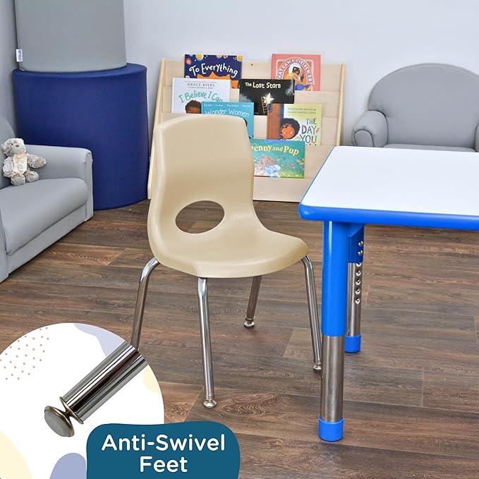 Children’s Factory MyPosture Plus 14" Chair, Tan - Image 5
