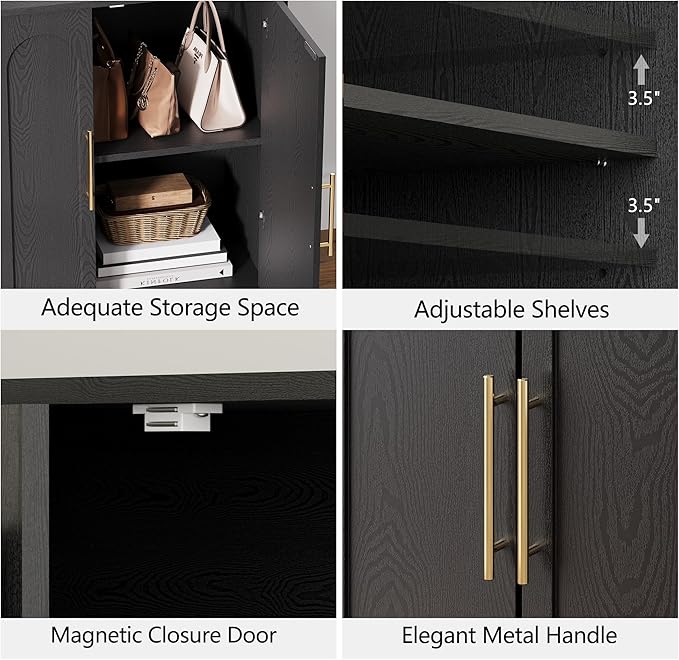 FORTUNETEC Sideboard Buffet Cabinet - Image 3