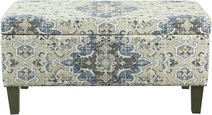HomePop Large Decorative Storage Bench - Image 4