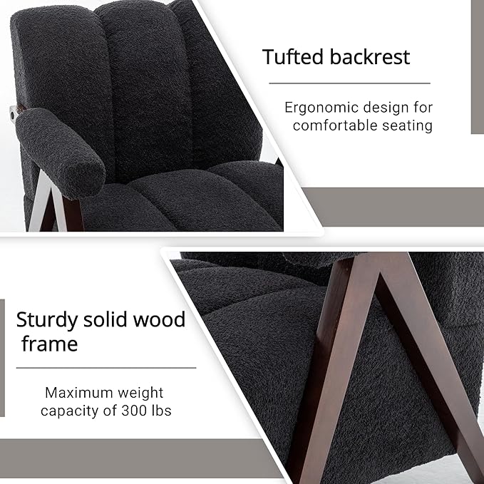 Mid Century Modern Accent Chair - Image 3