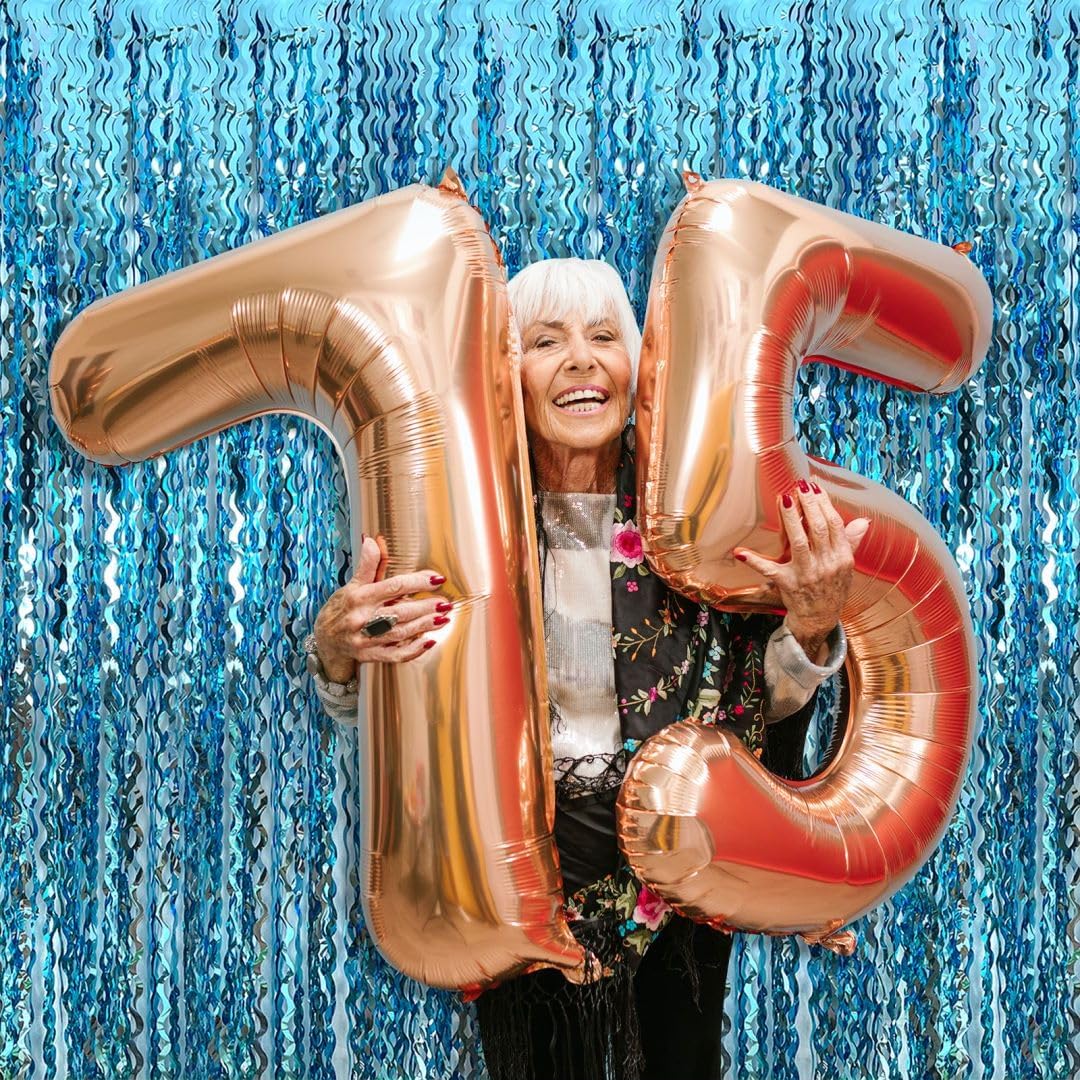 Wave Foil Fringe Curtain Blue Streamers Photo Backdrop Blue Birthday Party Supplies Frozen Birthday Ocean Themed Party Decorations Frozen Party Supplies Under The Sea Decorations