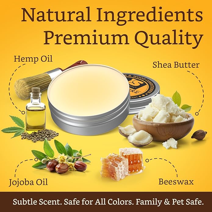 Furniture Salve for leather, leather conditioner, leather repair kit, shoe - Image 6
