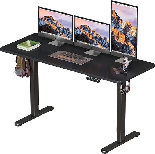 BIZUM Electric Standing Desk 60 x 24 Inch Computer Desk-Gaming Desk Black Home by Unknown