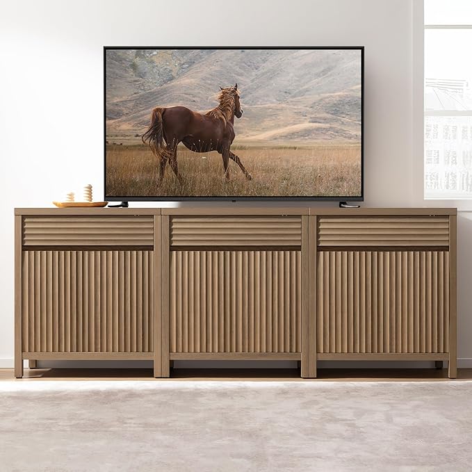SICOTAS 58" Fluted Buffet Cabinet - Image 8