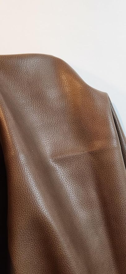 Soft Faux Leather Fabric PU Leather by The Yard Synthetic Pleather 0.9 mm Nappa - Image 4