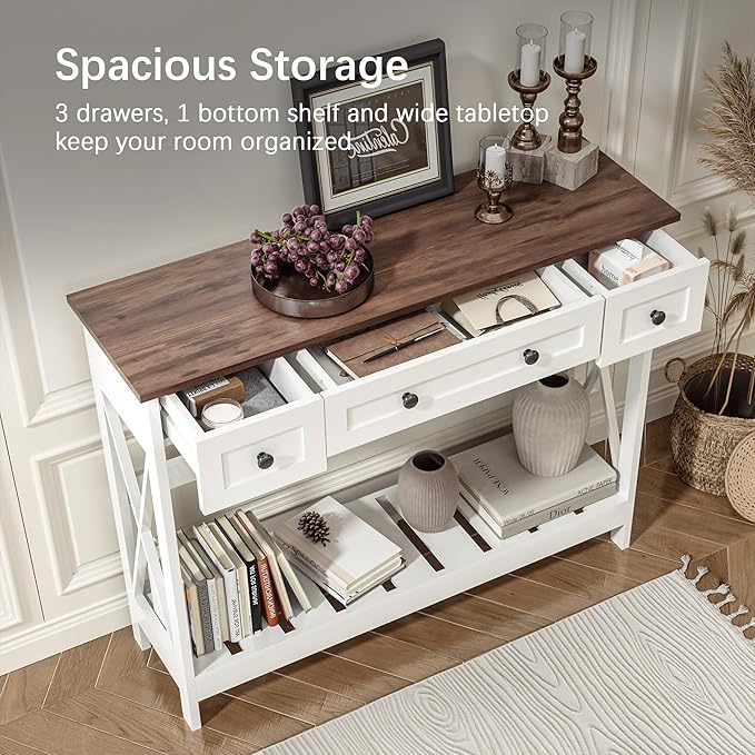 39.4" Farmhouse Console Table - Image 4