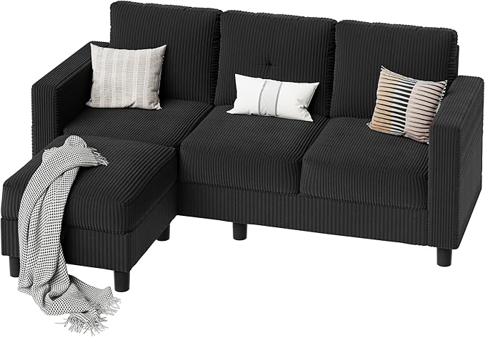 SUNLEI Convertible Sectional Couch Sofa - Image 6