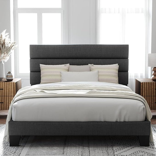 Allewie Full Size Platform Bed Frame by Allewie