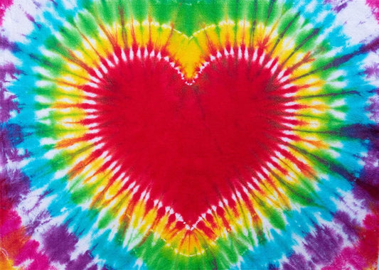 Hippie Backdrop 20x10ft 60s 70s Backgrounds Tie Dye Theme Party Decorations Hippie Supplies Photo Booth Props
