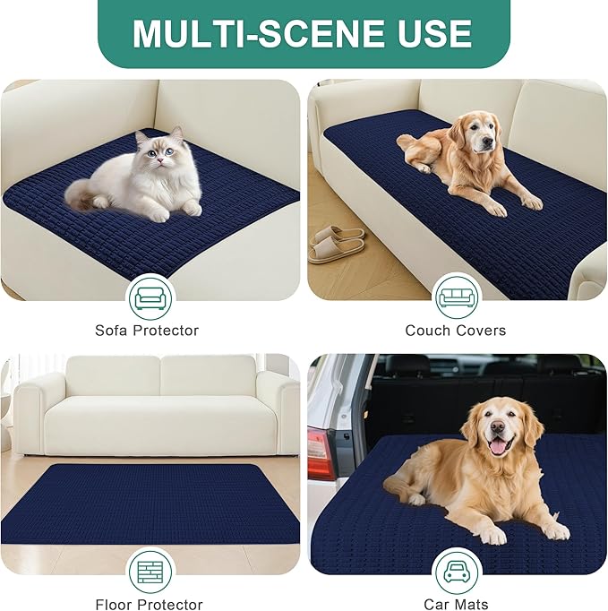 Foxdecor Couch Cover Sofa Covers Washable, Dog Bed Cover Couch Covers - Image 5
