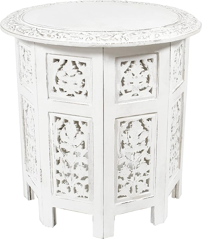 COTTON CRAFT Solid Wood Accent End Table by COTTONCRAFT