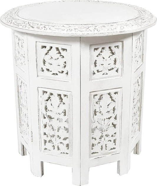 COTTON CRAFT Solid Wood Accent End Table by COTTONCRAFT