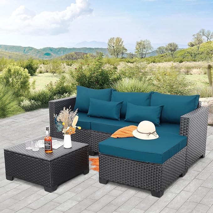 Rattaner Wicker Patio Furniture Set - Image 3