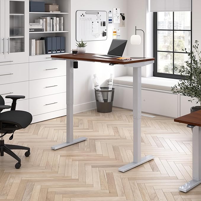 Bush Business Furniture 48-inch Electric Height Adjustable Standing Desk - Image 2