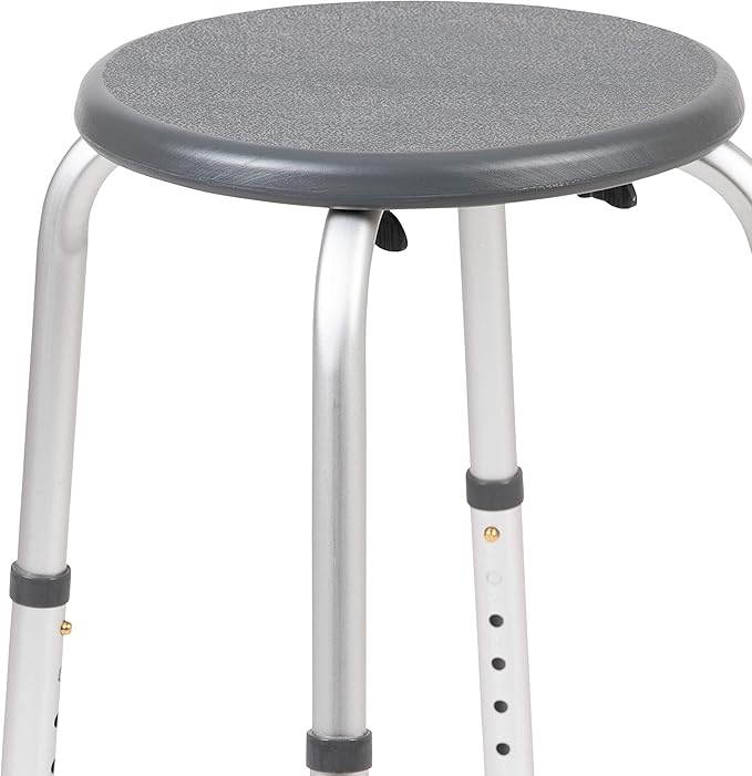 Flash Furniture Hercules Series Aluminum Bath and Shower Chair - Image 12
