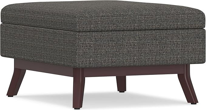 SIMPLIHOME Owen Coffee Table Storage Ottoman - Image 7