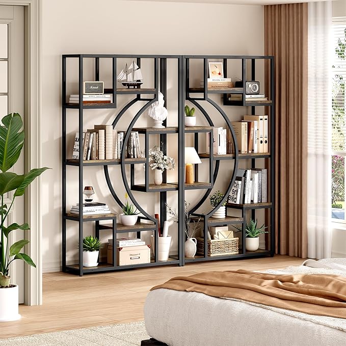 LGHM Industrial 5-Tier Bookshelf - Image 8