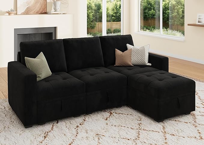 HONBAY Modular Sectional Couch L Shaped Sofa by HONBAY