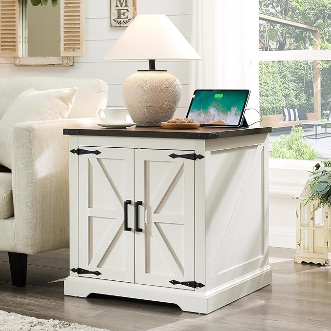 Barnyatoh Farmhouse End Table by Barnyatoh