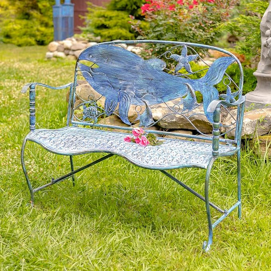 Lesera Ltd. Coastal Blue Metal Furniture Collection by ZaerLtd