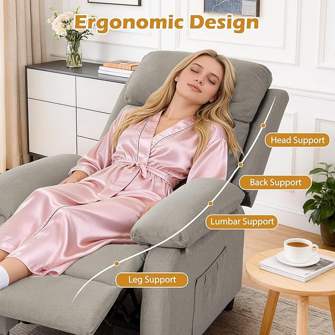 Korser Recliner Chair, Living Room Chairs - Image 4