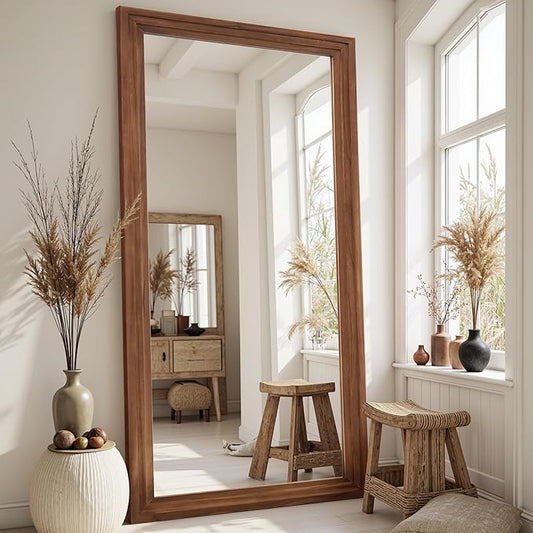 Full Length Mirror, Oversized Stand Up Mirrors Large Wall Mirrors, Wall Mounted by CoomilyBrandStory