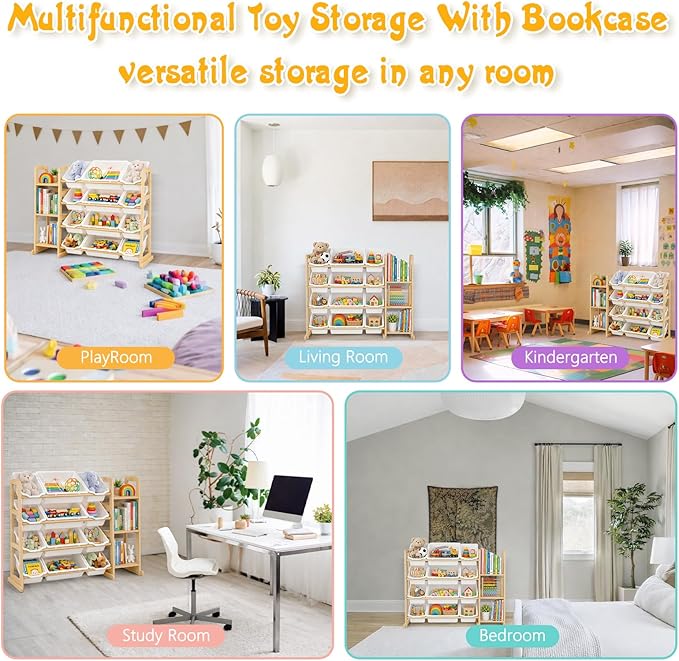 Kids Toy Storage Organizer - Image 7